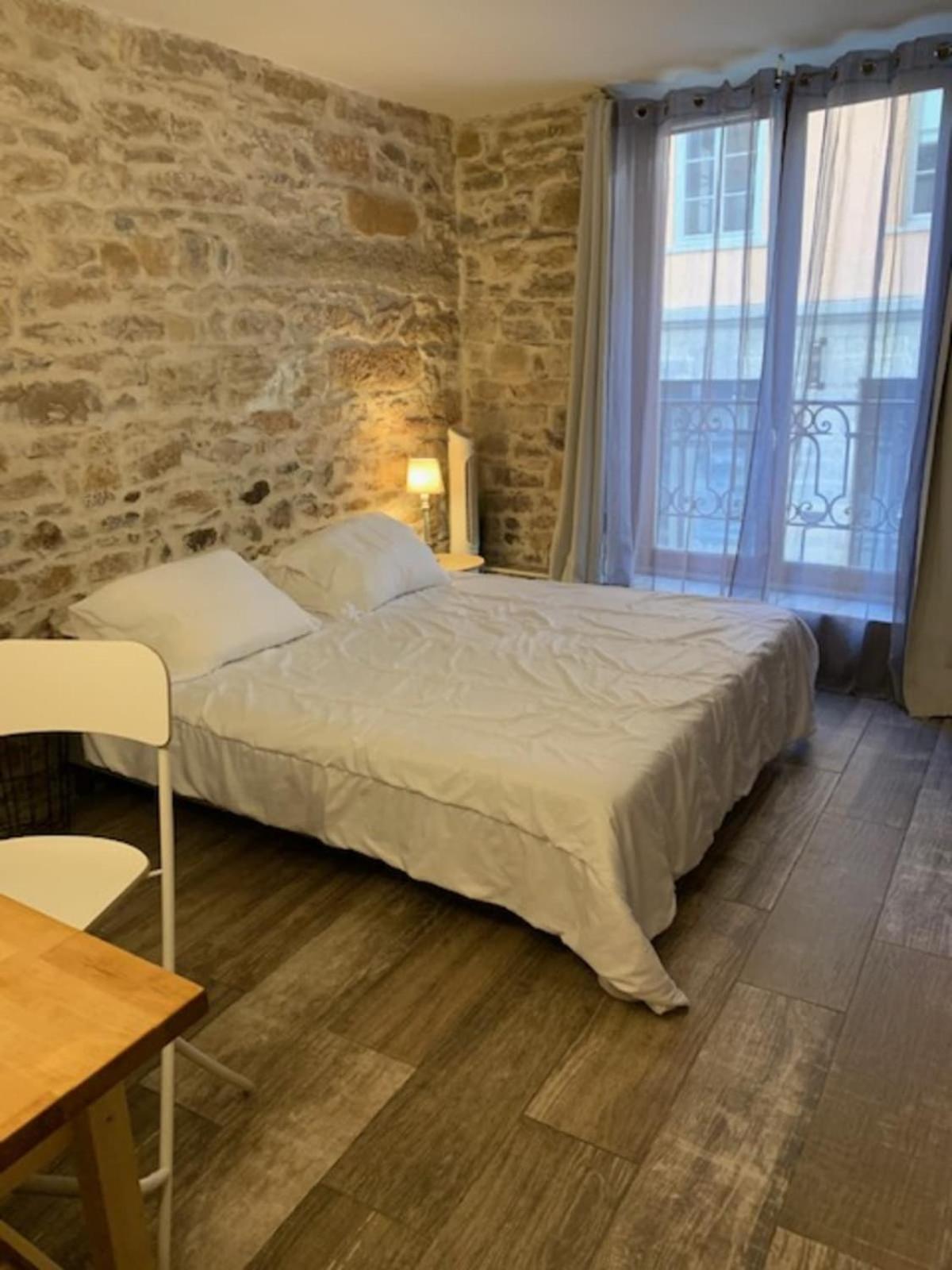 Studio With Exposed Stone Vieux Lyon Extérieur photo