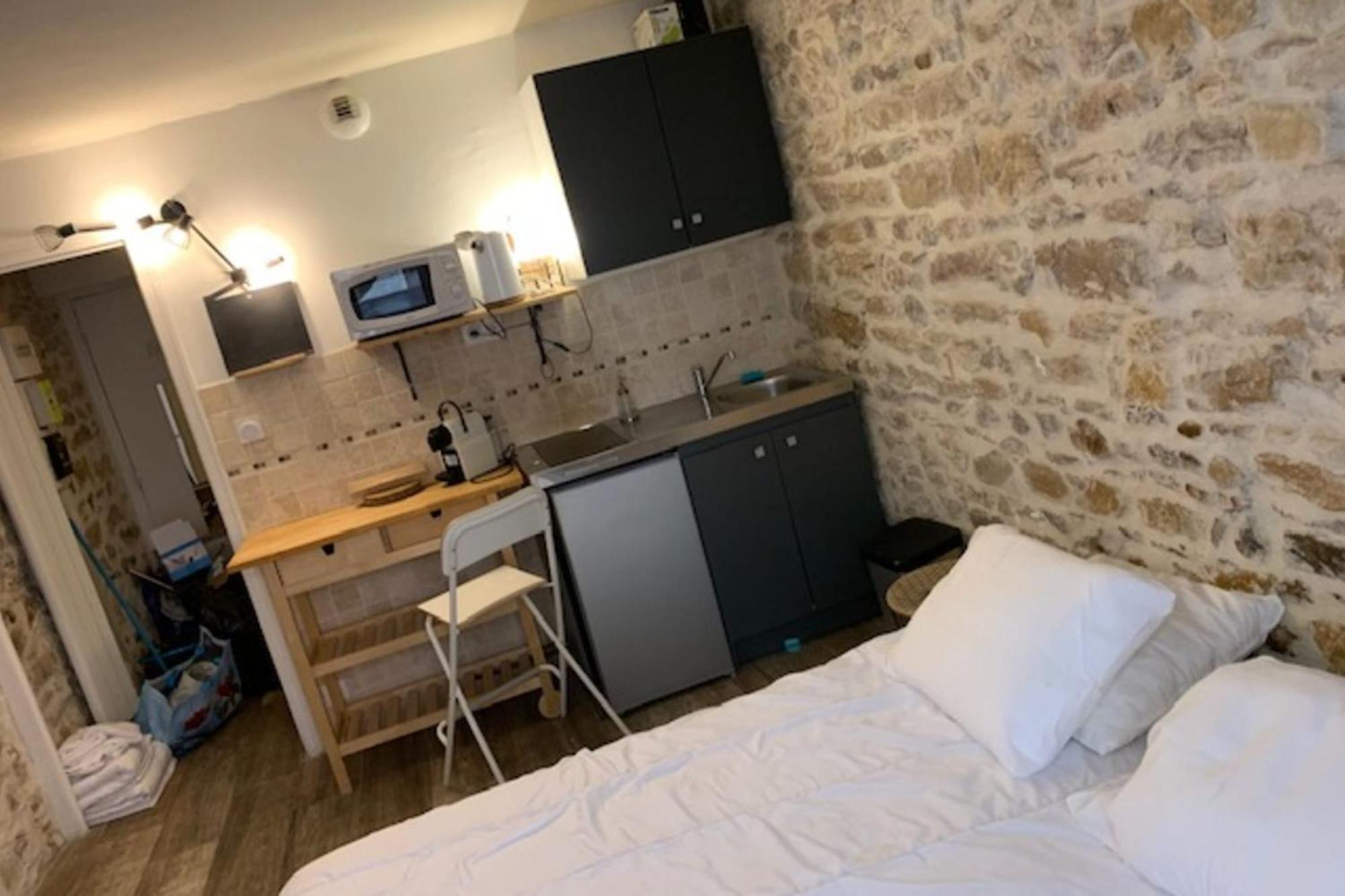 Studio With Exposed Stone Vieux Lyon Extérieur photo